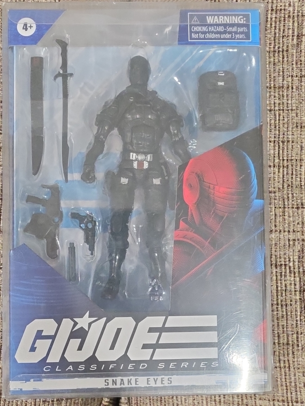 Hasbro G.I. Joe Snake Eyes Action Figure - Black